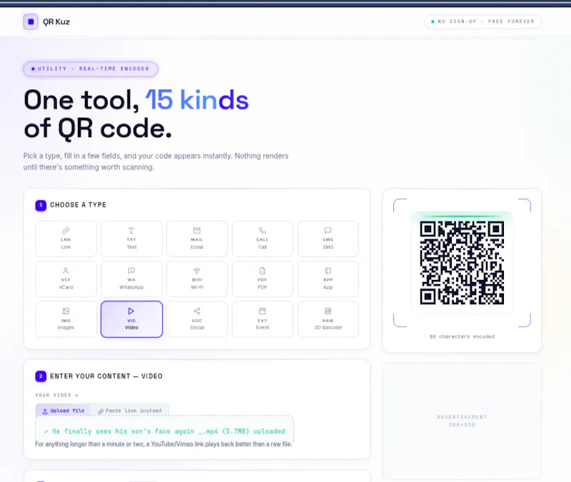 QR Kuz screenshot 1