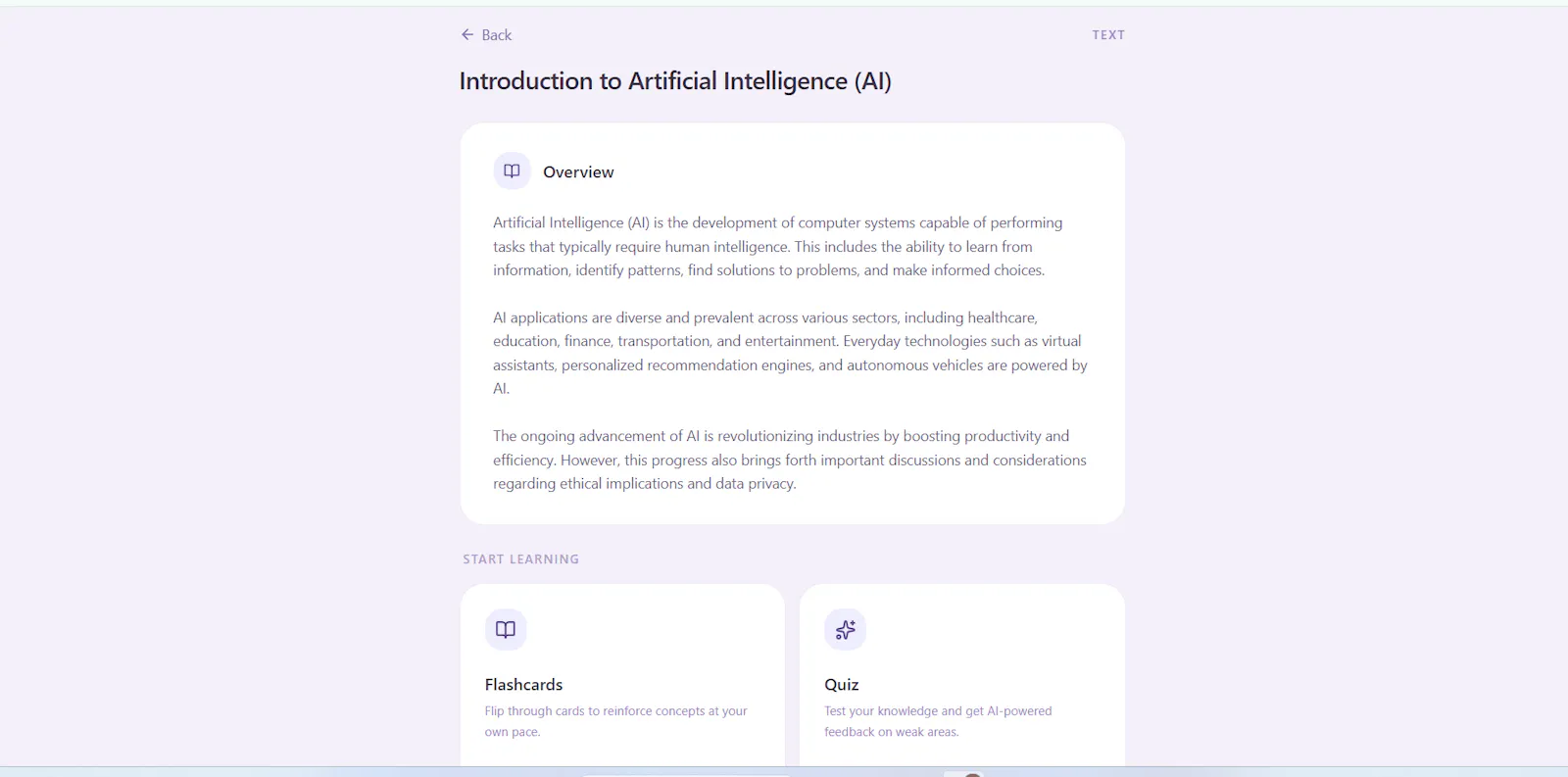 StudyBuddy App screenshot 2