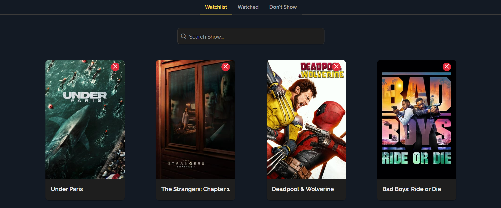Seleccionador de películas media 5