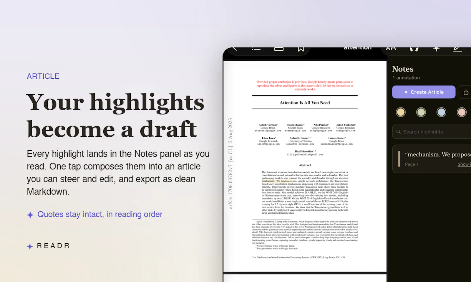 Readr screenshot 4
