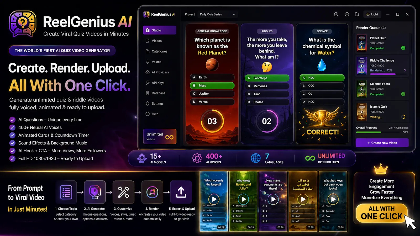 ReelGeniusAI screenshot 1
