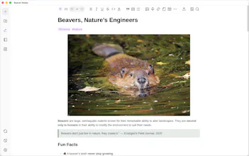 Beaver Notes gallery image