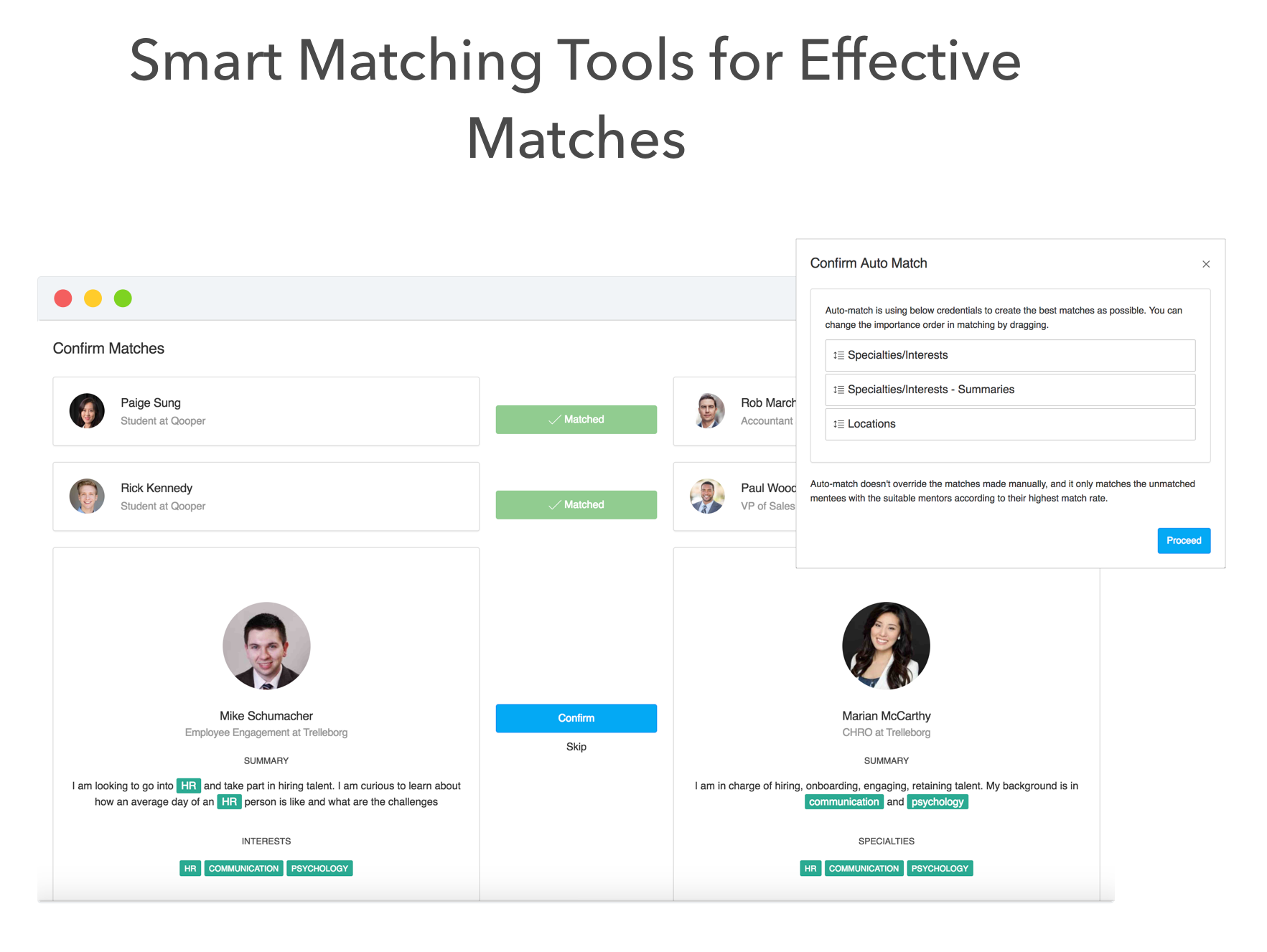 Qooper Mentoring Software gallery image