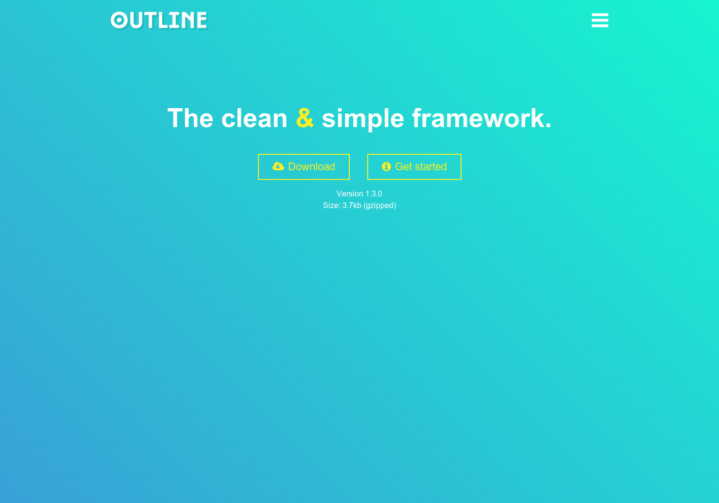 Outline CSS Framework