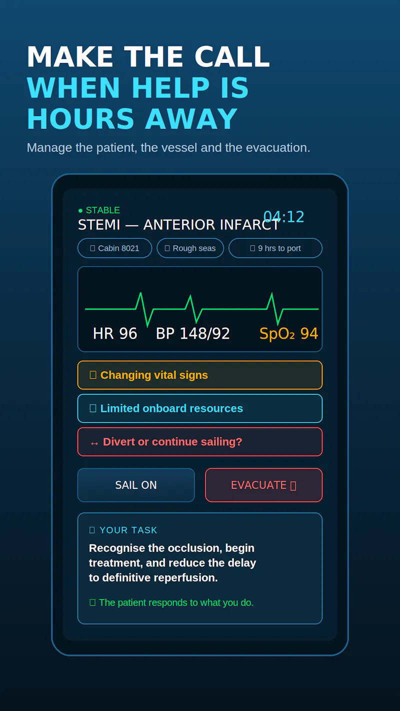 Ship Doctor: Maritime ER Sim screenshot 2