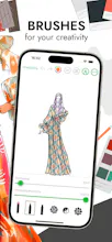 iOS App: Fashion design sketches gallery image