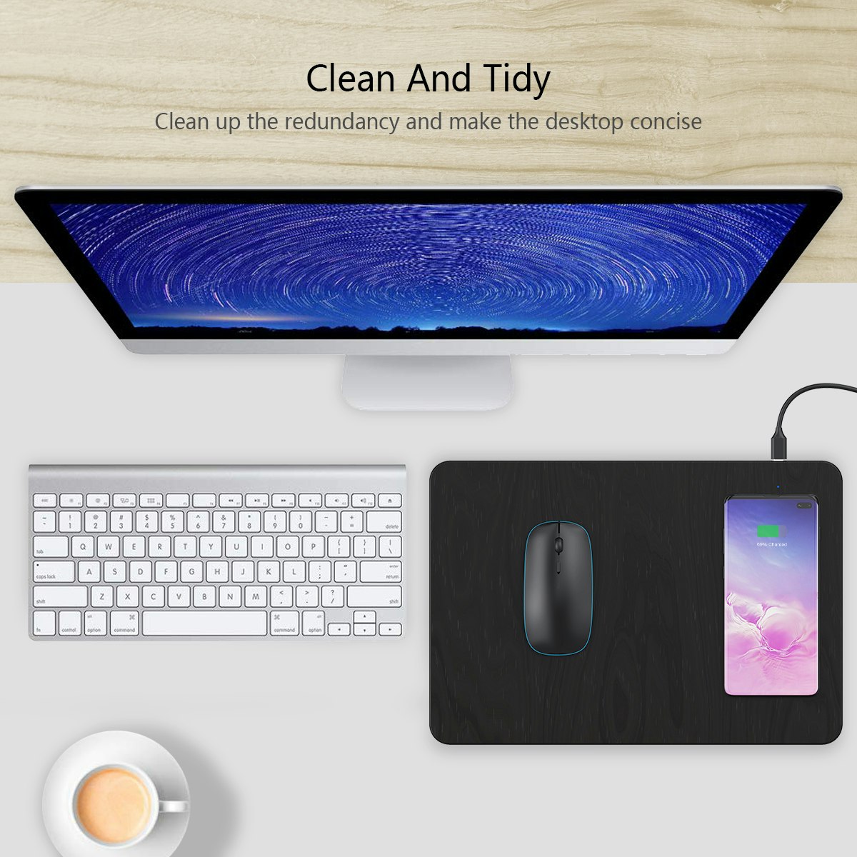 Caricatore wireless MousePad media 5