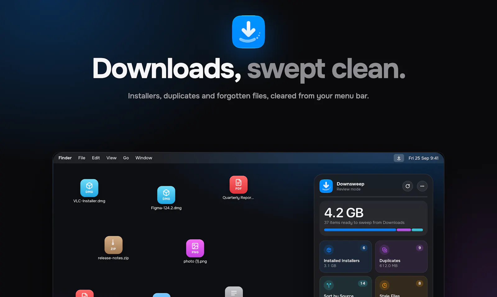 Downsweep screenshot 1