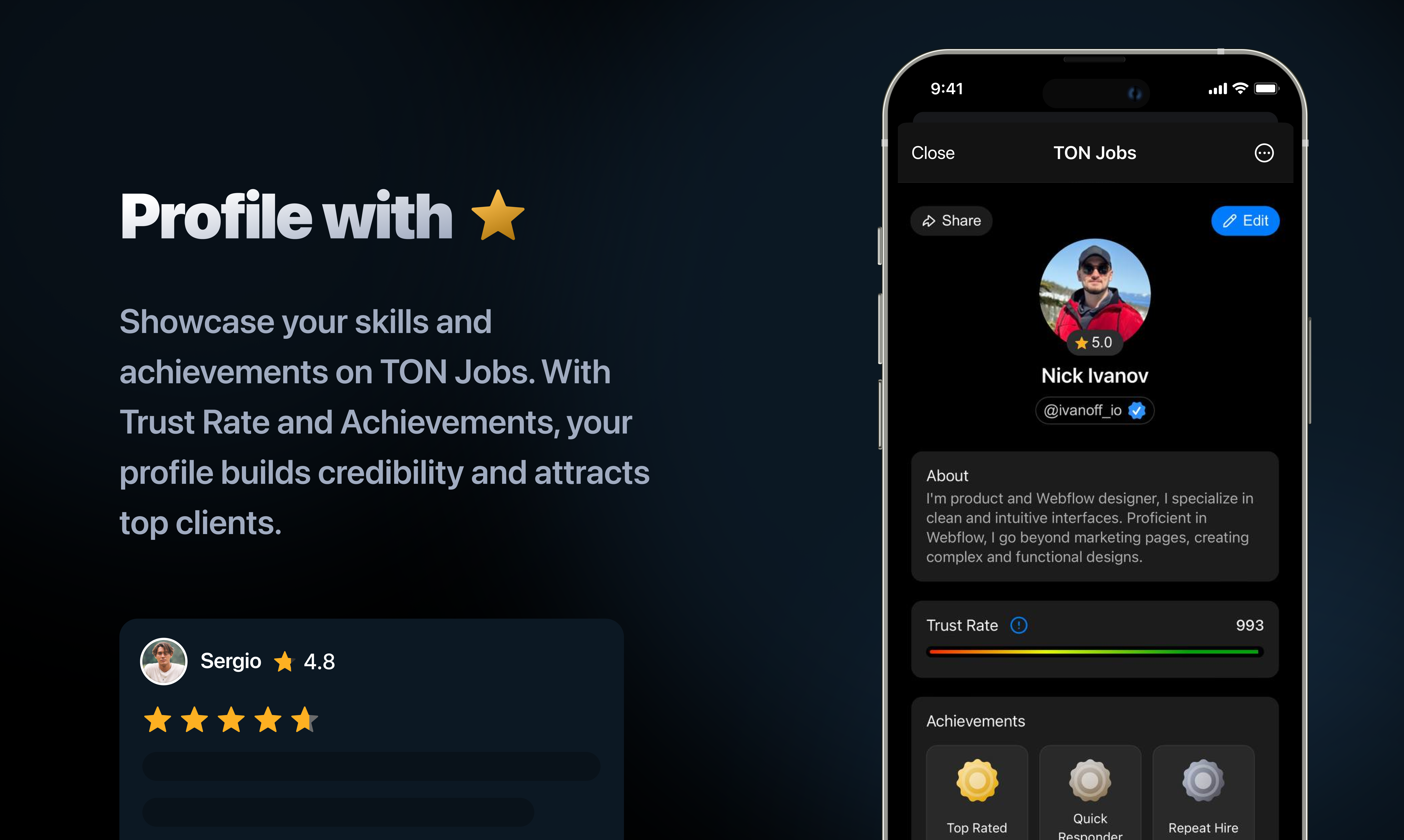Ton Jobs in Telegram media 2