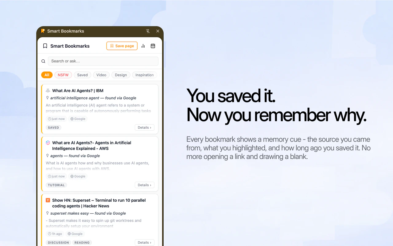 Smart Bookmarks screenshot 2