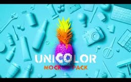Unicolor Mockup Pack For Photoshop media 1