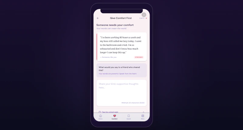 Confess & Comfort screenshot 2
