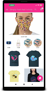 Simply Posh Kat T-shirts Mobile App gallery image