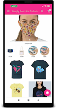 Simply Posh Kat T-shirts Mobile App gallery image