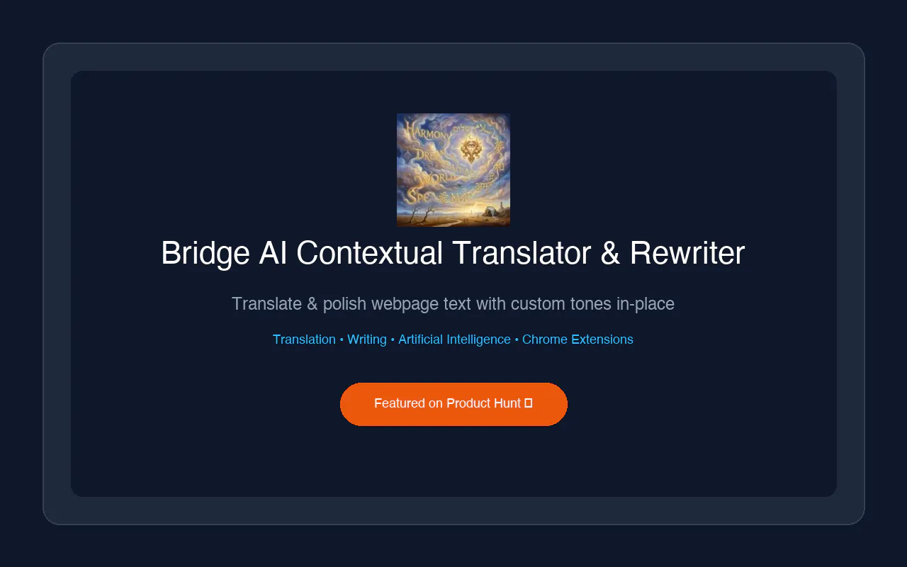 Bridge AI Contextual Translator gallery image
