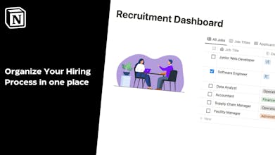 Recruitment Dashboard gallery image