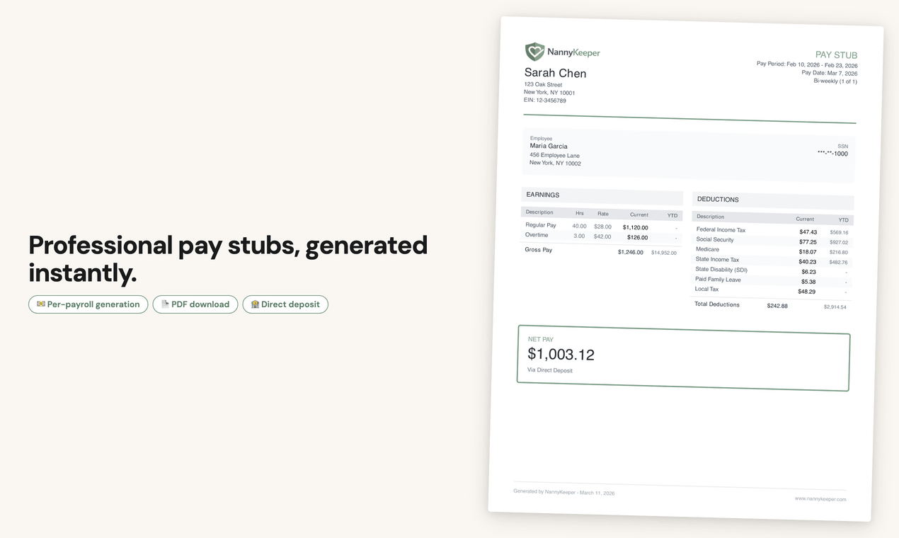 NannyKeeper gallery image