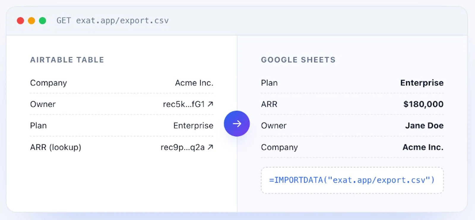 ExportPanda screenshot 2