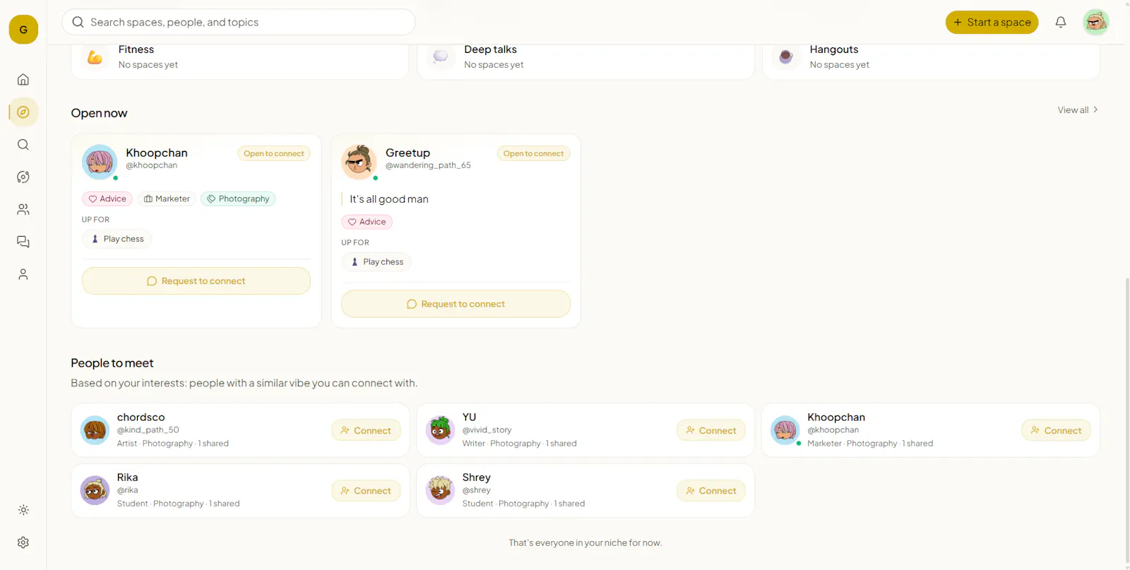 Greetup screenshot 5