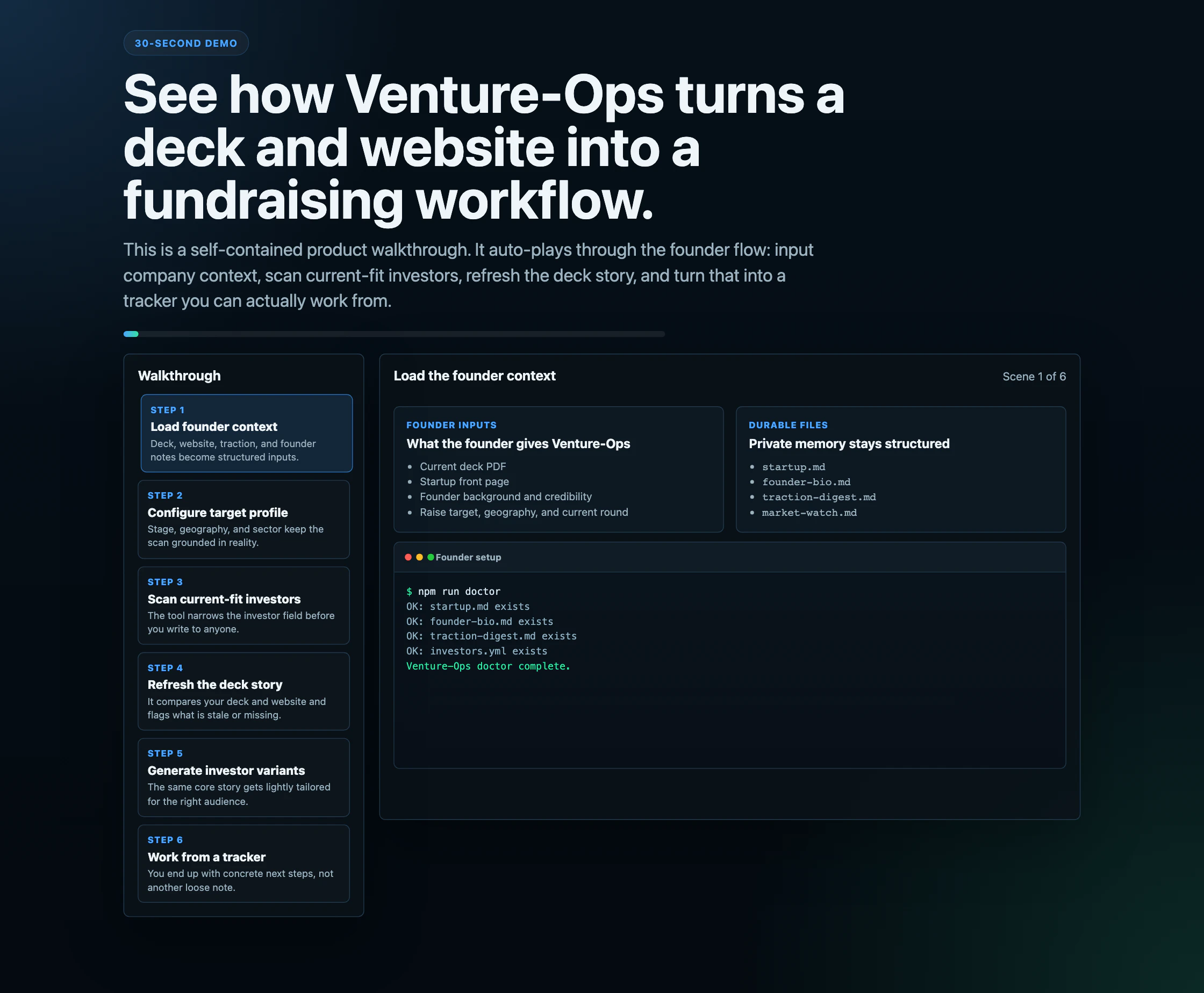 Venture Ops