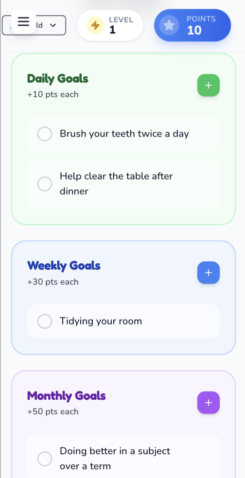 PomoPlan Kiddo - Screenshot 3 showing product features and functionality