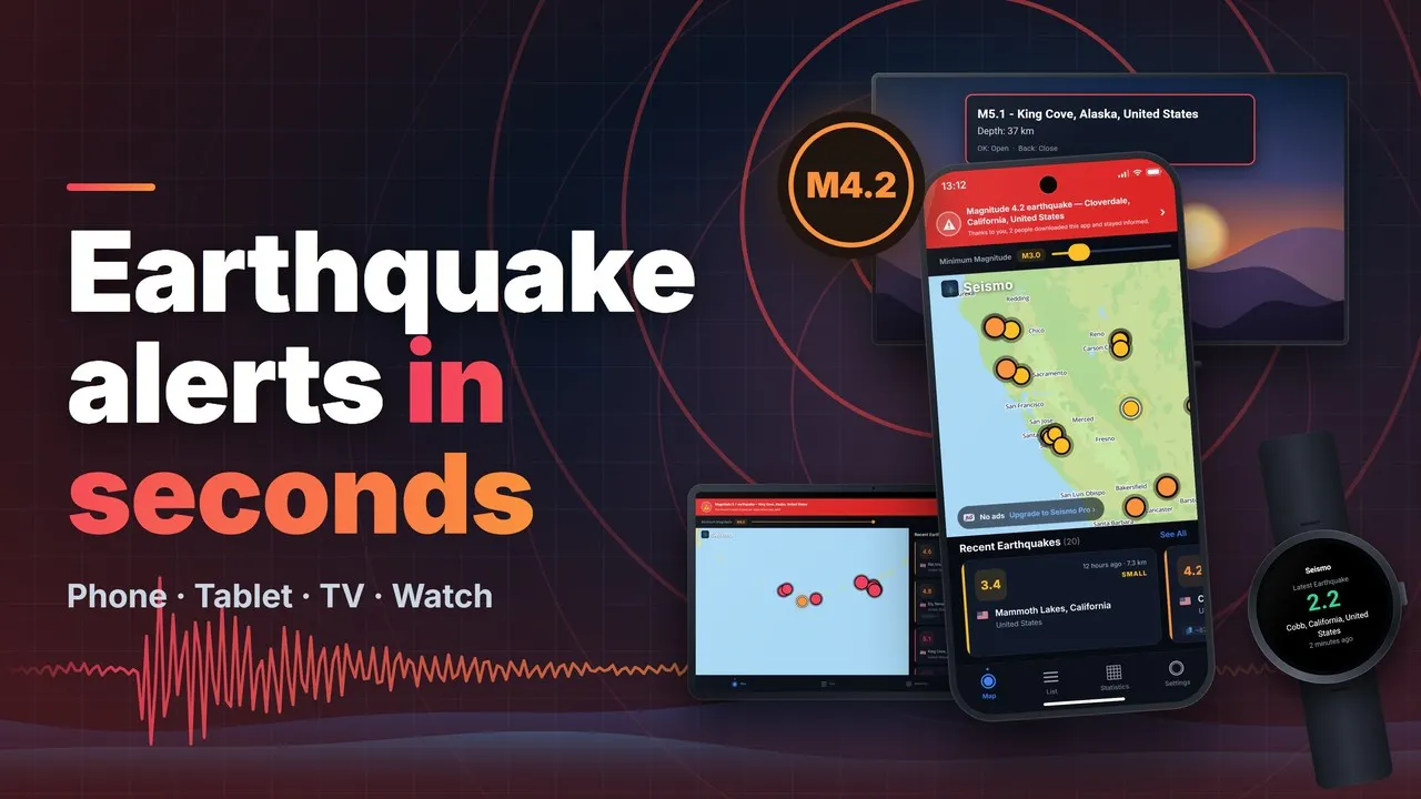 Seismo - Earthquake Alerts gallery image