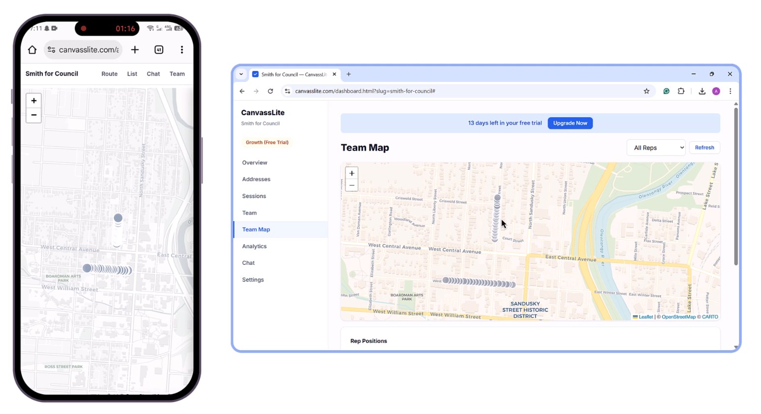 CanvassLite gallery image