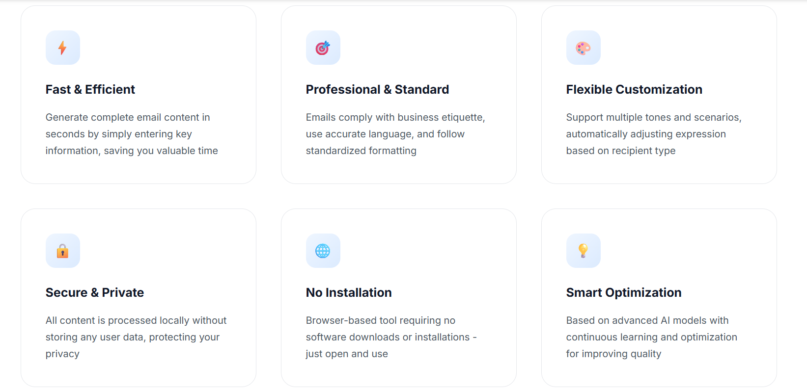 ai email generators gallery image