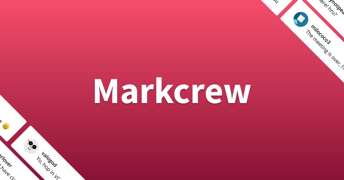 Markcrew media 1