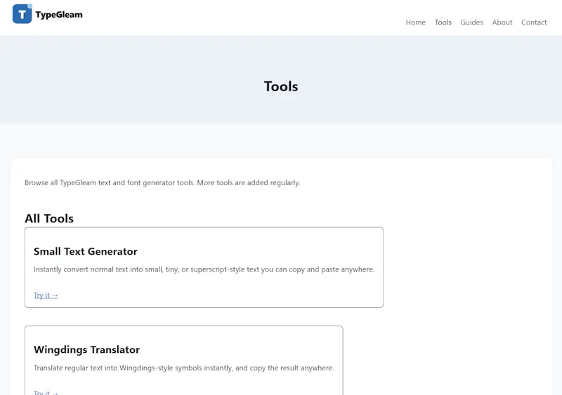 TypeGleam screenshot 4