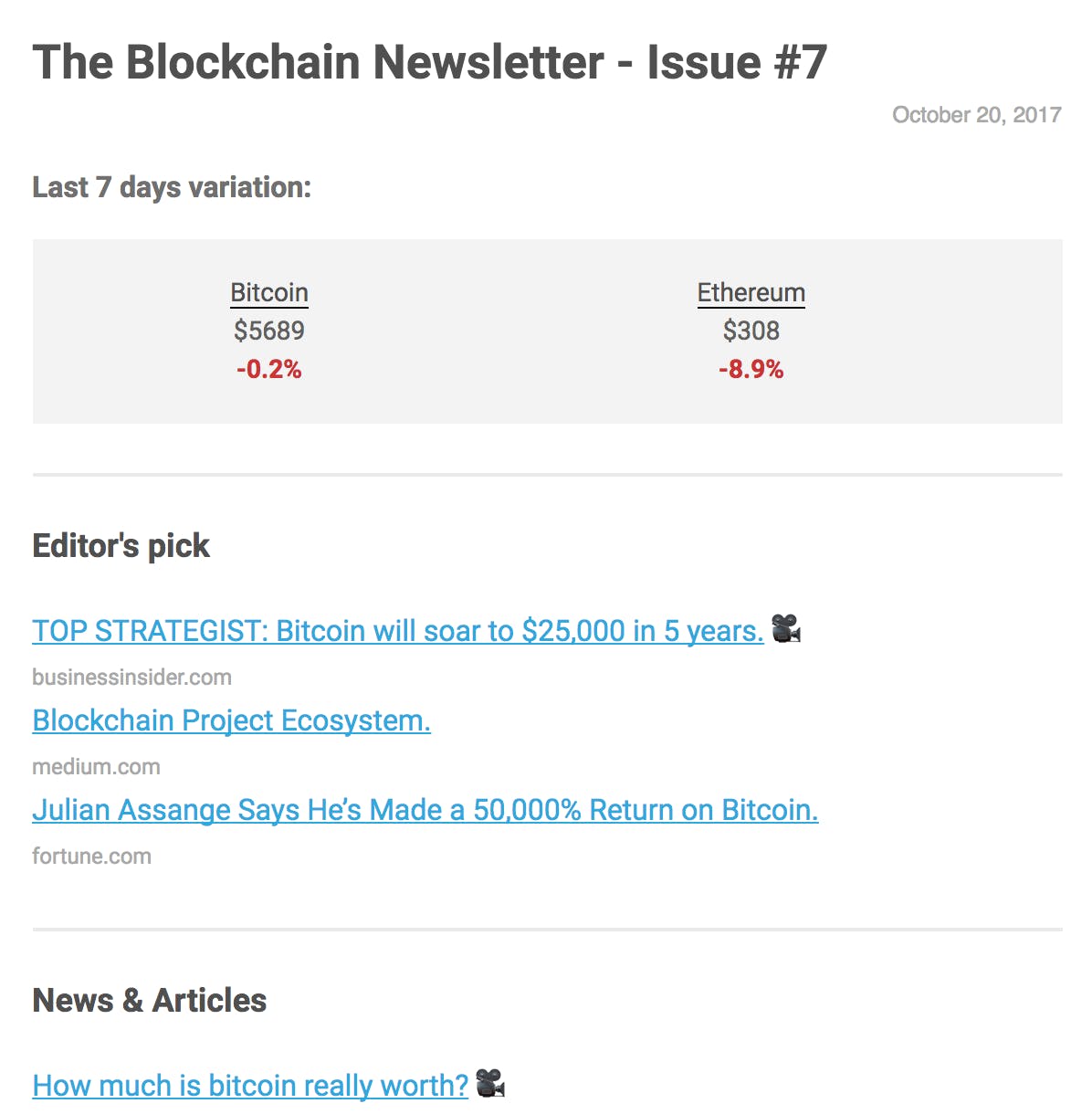 The Blockchain Newsletter media 1