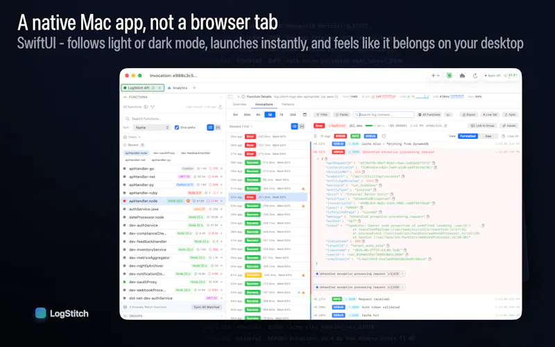 LogStitch screenshot 10