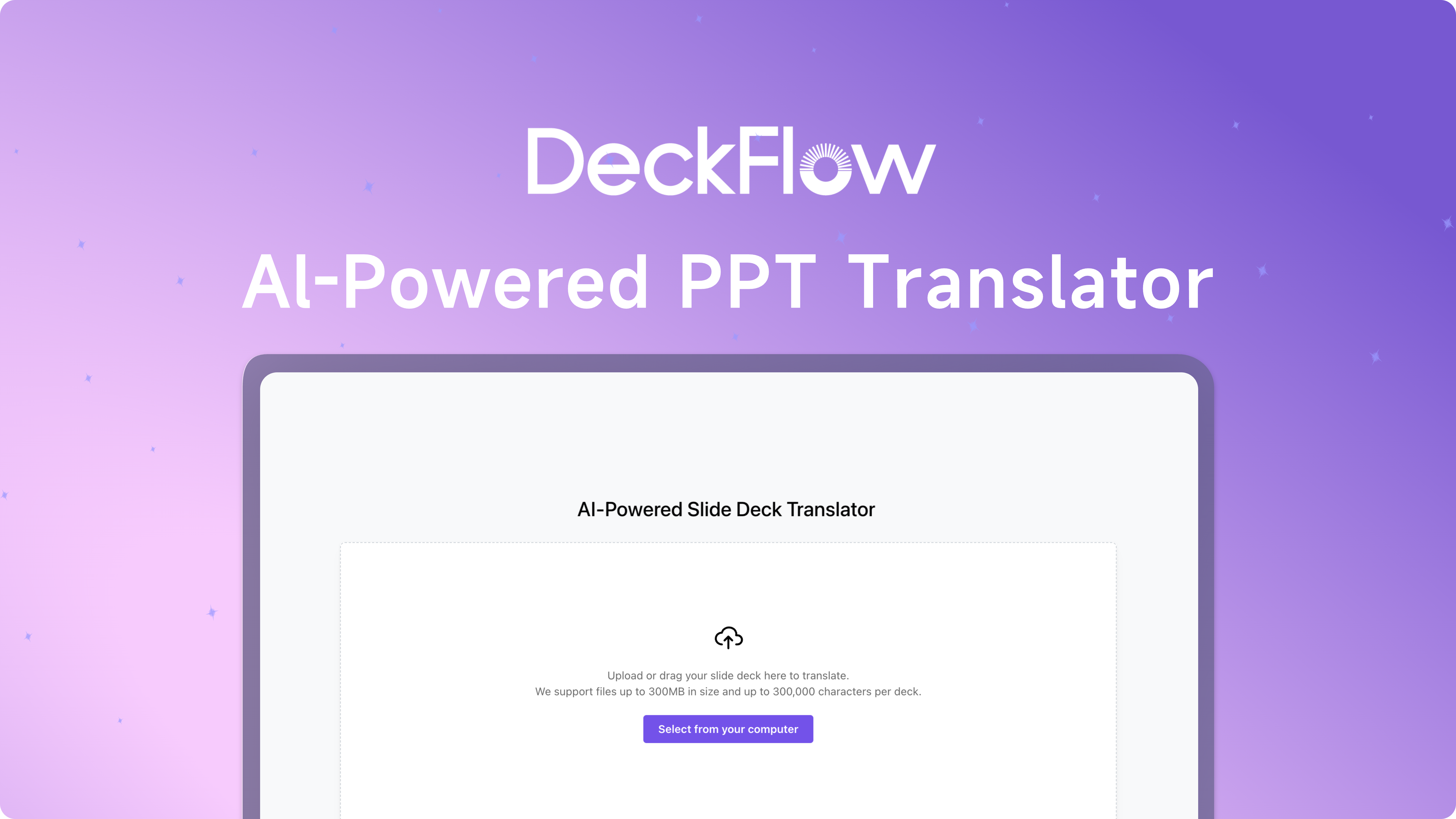 Deckflow PPT -vertaler media 2