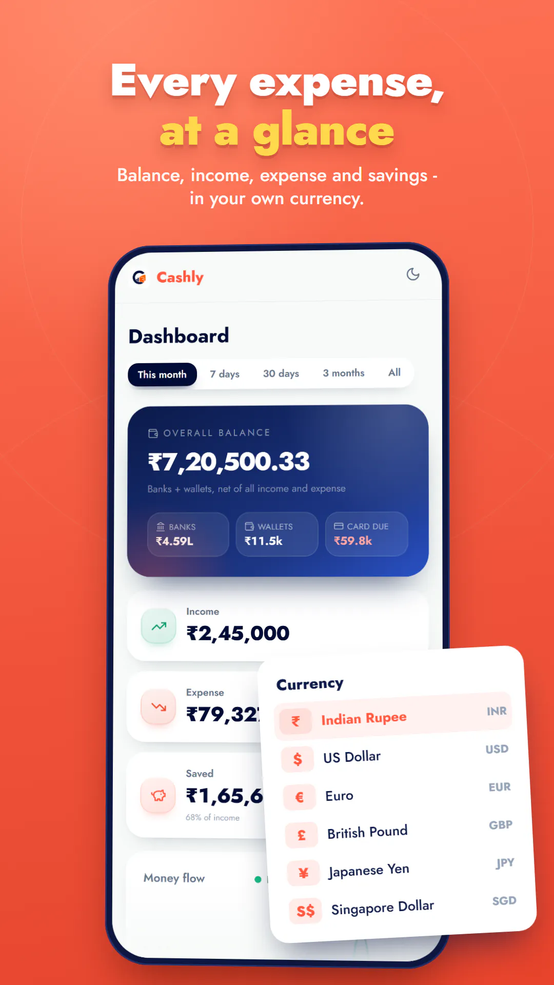 Cashly: Expense, EMI & Debt gallery image