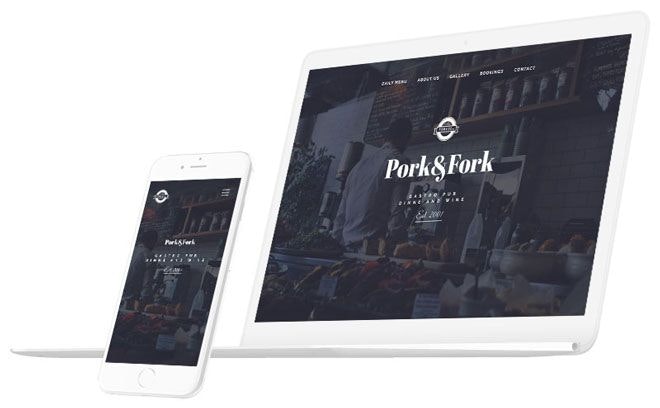 Widry - website builder gallery image