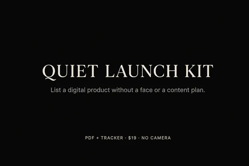 Quiet Launch Kit screenshot 3
