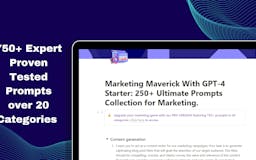 Marketing Maverick With GPT-4 media 3