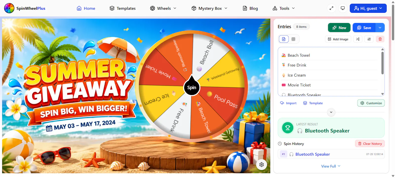 SpinWheelPlus screenshot 3