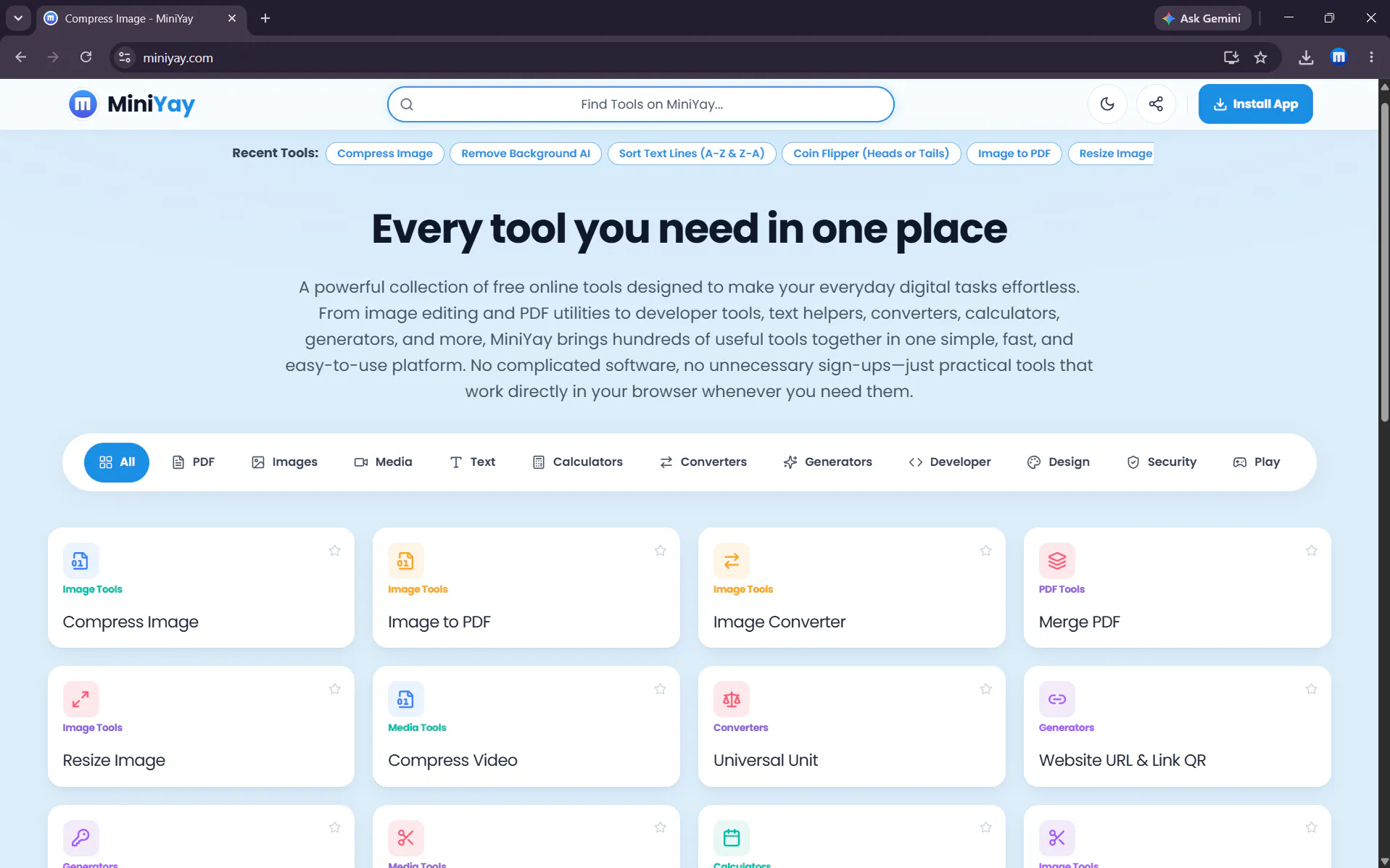 MiniYay screenshot 1