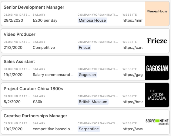 Seb's Art Jobs gallery image