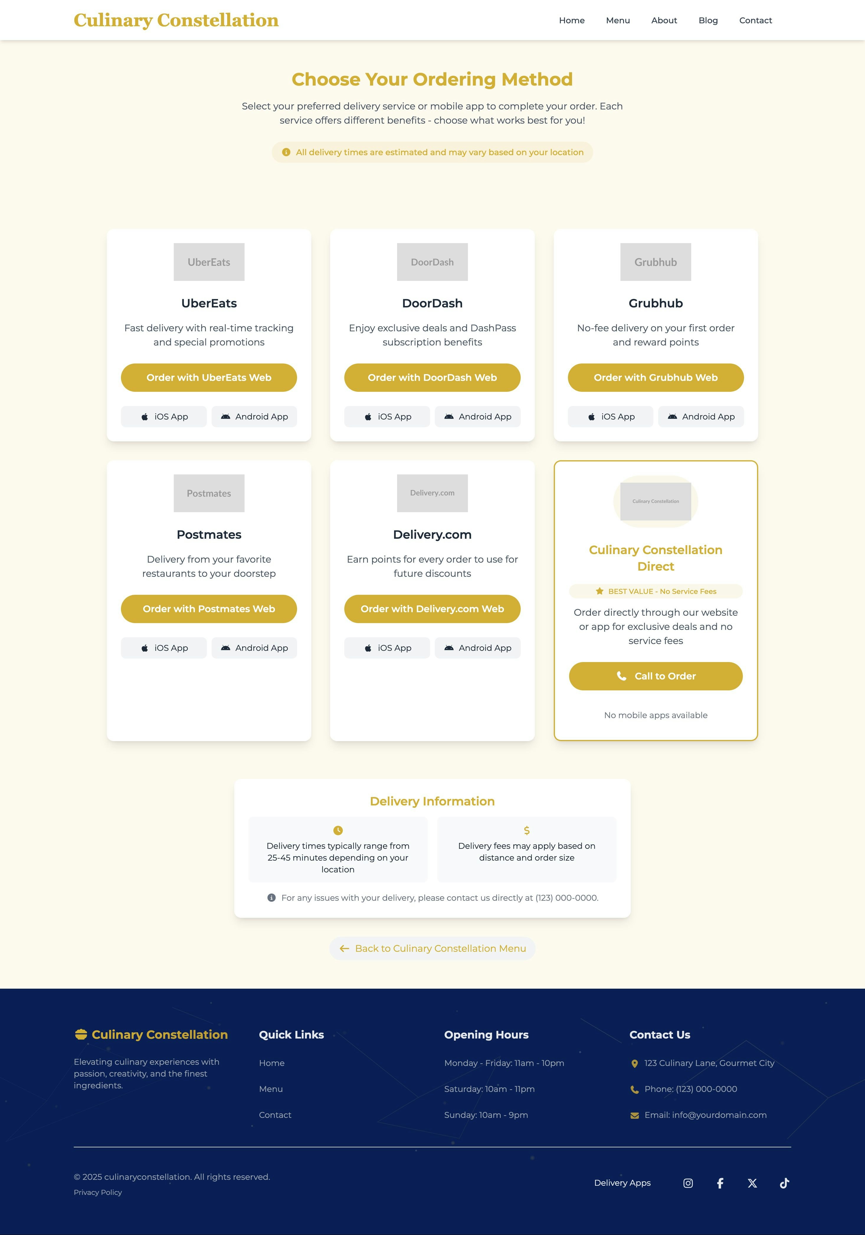 Culinary Constellation gallery image