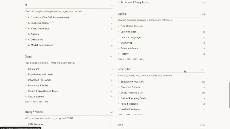 LinkMap screenshot 1 (video preview)