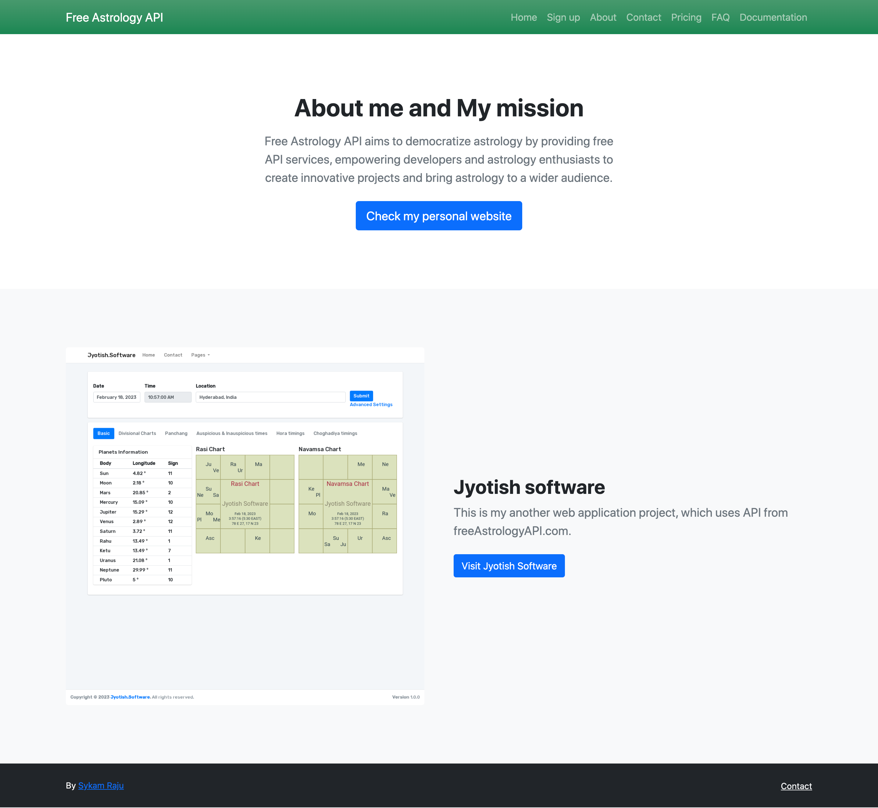 Free Astrology API media 3
