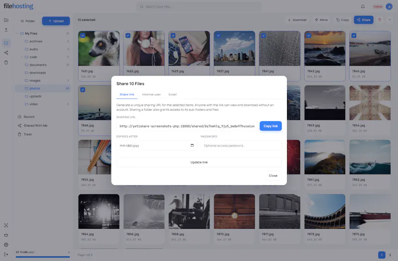 Yetishare screenshot 7