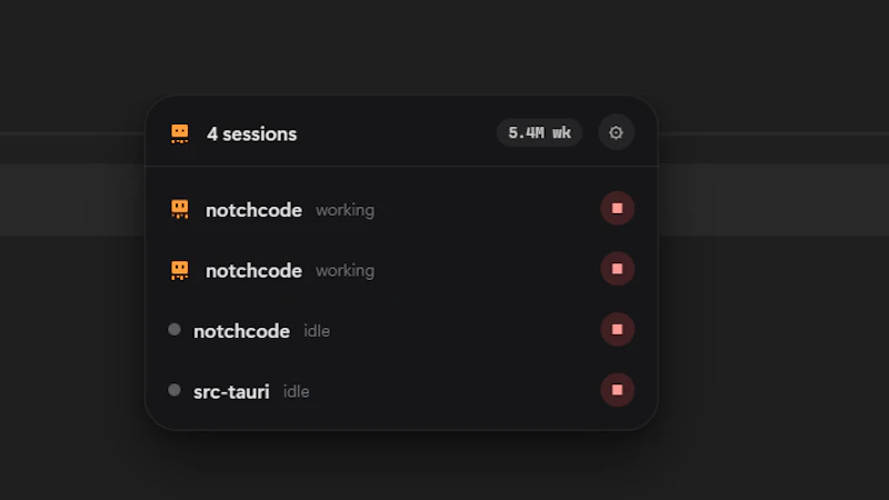 Notchcode screenshot 3