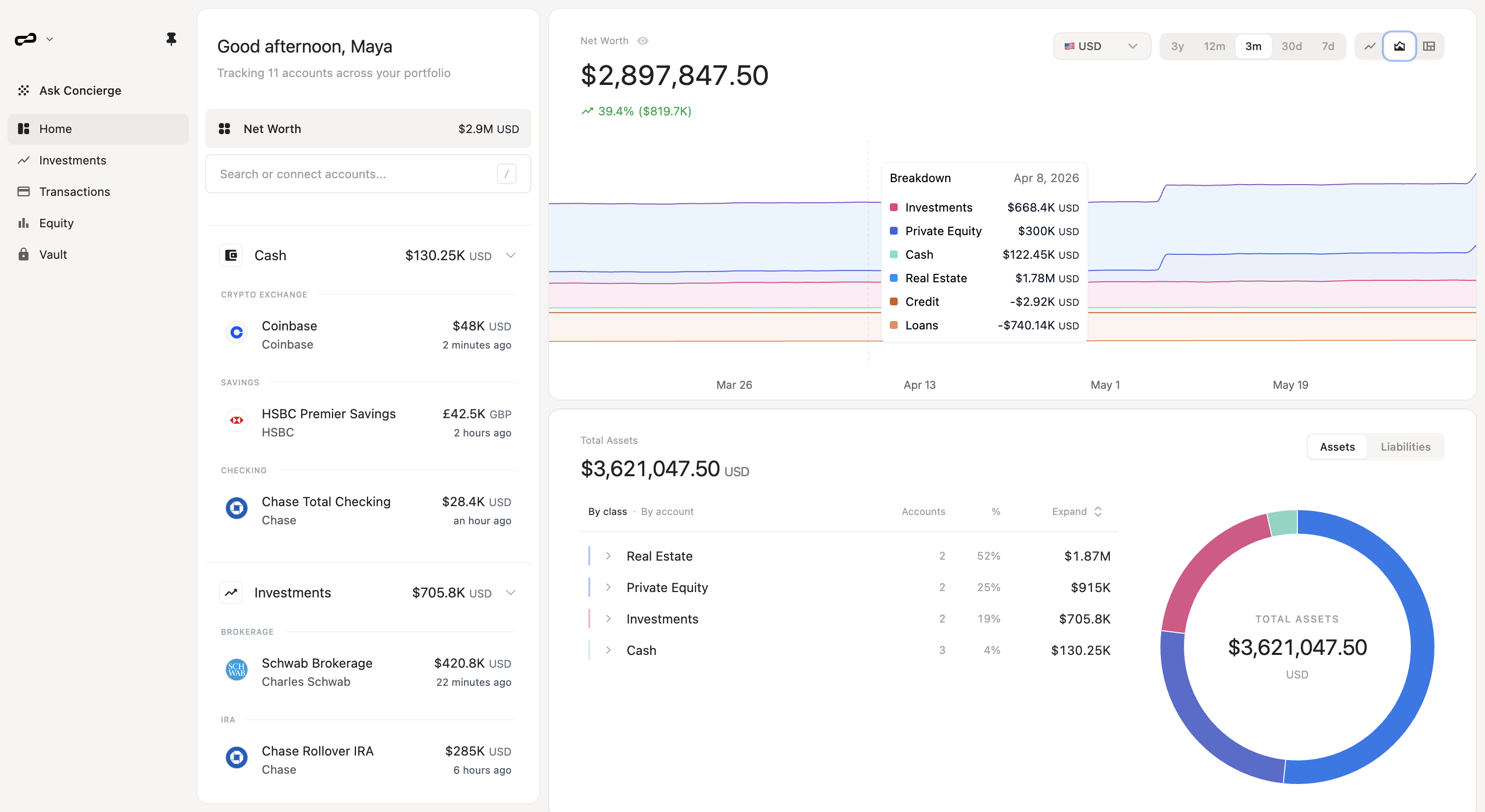 Brisa — Your personal wealth OS gallery image