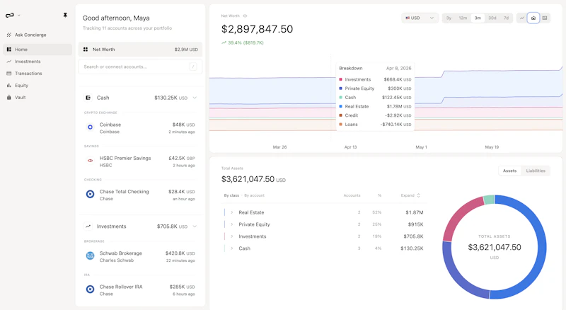 Brisa — Your personal wealth OS screenshot 3