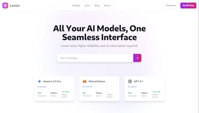 Lunos - AI Gateway gallery image