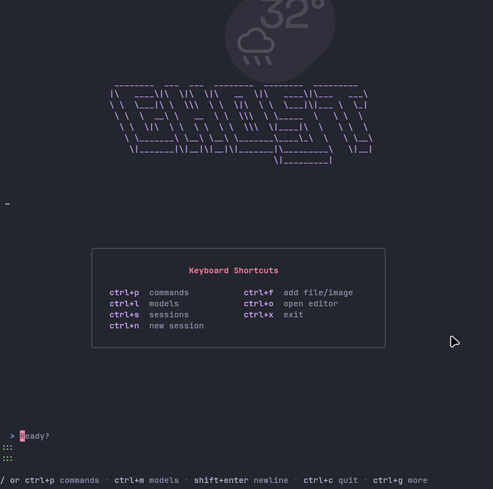 GhostCLI screenshot 2