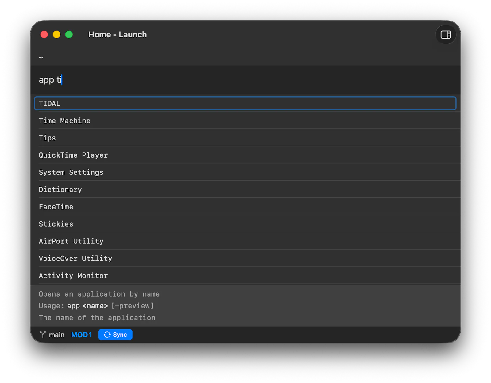 Launch screenshot 4